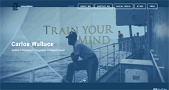 Desktop Screenshot of carloswallace.com