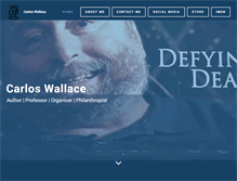 Tablet Screenshot of carloswallace.com